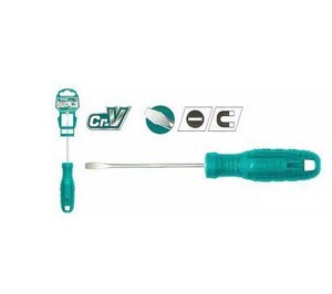 Tua vít dẹp 6x150mm Total THTDC2166