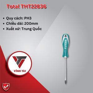 Tua vít dẹp 8x200mm Total THT22836