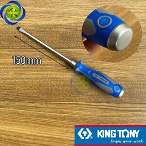 Tua vít đóng đầu dẹp 6X150mm Kingtony 14626506