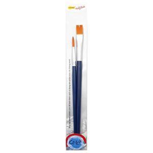 Túi 2 Cọ vẽ Phẳng và Tròn Thiên Long Colokit BRW-C01