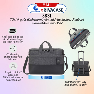 Túi chống sốc laptop Rivacase 8831