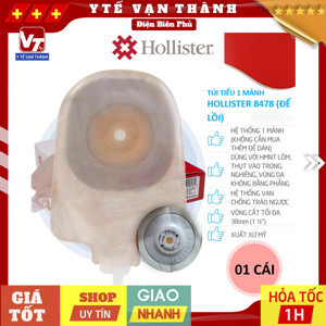 Túi chứa nước tiểu 1 mảnh đế lồi Hollister 8478