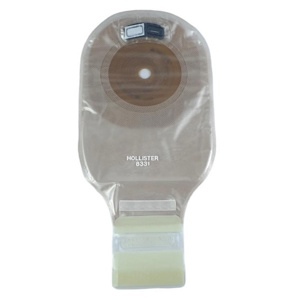 Túi chứa phân khóa cuốn dính liền, có bộ lọc khí Hollister 8331