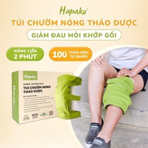 Túi chườm đầu gối thảo dược Hapaku