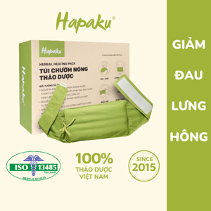 Túi chườm lưng thảo dược Hapaku