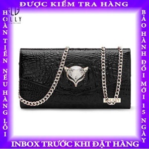 Túi clutch nữ cao cấp da thật Elly EC4