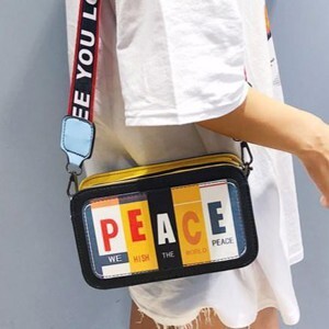 Túi đeo chéo hộp peace cá tính bh 252