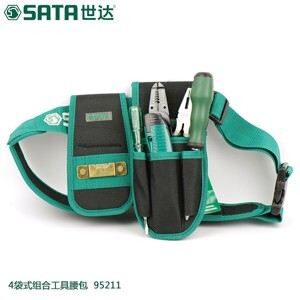 Túi đeo chứa dụng cụ cao cấp 4 ngăn Sata 95211