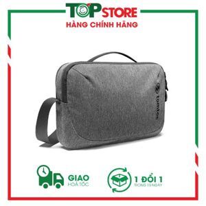 Túi đeo đa năng Tomtoc (USA) Crossbody For Tech Accessories And Ipad 10.5/Pro 11Inch/Tablet/Notebook 11Inch Gray (H02-A01G)