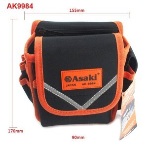 Túi đeo thắt lưng đựng đồ nghề Asaki AK-9984