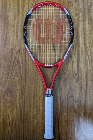 Túi đựng vợt tennis Wilson K Factor đen xanh