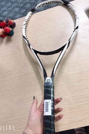 Túi đựng vợt tennis Wilson K Factor đen xanh