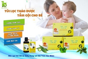 Túi lọc thảo dược tắm bé Bảo Nhiên