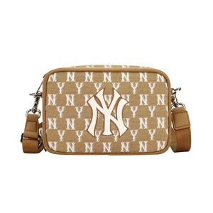 Túi MLB Jacquard Monogram Mini Cross Bag New York Yankees 32BGDM111