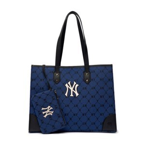 Túi MLB Monogram Diamond Jacquard NY Yankees Brown 3AORL021N