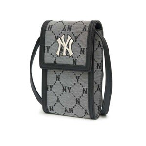 Túi MLB Monogram Diamond Jacquard Cell Phone Cross Bag New York Yankees 3ACRH011N