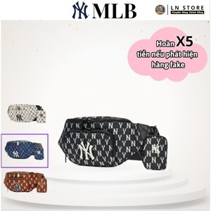 Túi MLB monogram hip sack new york yankees 3AHSM012N