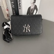 Túi MLB  Monogram Hoody Bag Ny Yankees ‘Black’ 32BGPB111-50L