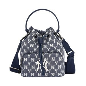 Túi MLB Monogram Jacquard Bucket Bag New York Yankees ‘Blue’ 32BG34111-50N