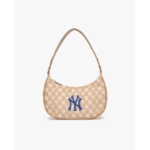 Túi MLB Monogram Jacquard Hobo Bag New York Yankees 32BG33111-50B