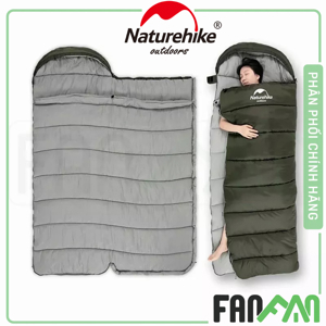 Túi ngủ đơn siêu nhẹ có mũ NatureHike NH20MSD07