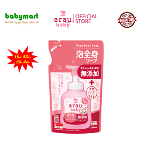 Túi sữa tắm Arau 400ml