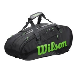 Túi tennis Wilson Super Tour 2 Comp Black WR8004201001