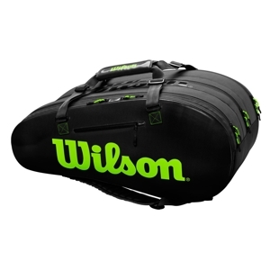 Túi tennis Wilson Super Tour 3 Comp Black WR8004101001
