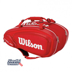 Túi tennis Wilson Tour V Red 9 WRZ847609