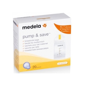 Túi trữ sữa an toàn Medela - hộp 20 cái (Swiss)