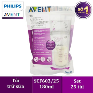 Túi trữ sữa Avent SCF603.25 (25c) 180ml, 25pcs