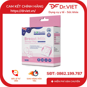Túi trữ sữa Biohealth 250ml