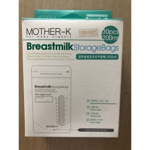 Túi trữ sữa cảm biến nhiệt Mother-K Hàn Quốc Breast Milk Storage KM13002