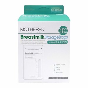 Túi trữ sữa cảm ứng nhiệt MotherK Hàn Quốc K-Mom (60c) - KM13089