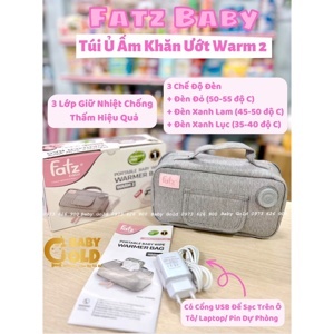 Túi ủ ấm khăn giấy ướt FATZBABY Warm 2 FB7000SL