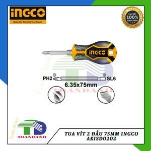 Tuốc nơ vít 2 đầu Ingco AKISD0202