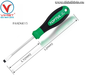 Tuốc nơ vít 6.5X150mm Toptul FAAD6E15