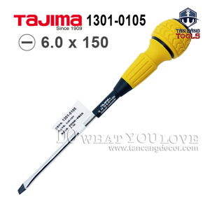 Tuốc vít Đầu Dẹp Tajima 1301-0105