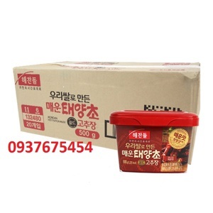 Tương ớt Hàn Quốc Haechandle hộp 500g