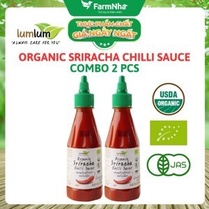 Tương ớt Sriracha hữu cơ Lumlum 250g