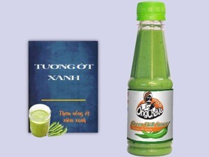 Tương ớt xanh Ông Chà Và chai 210g