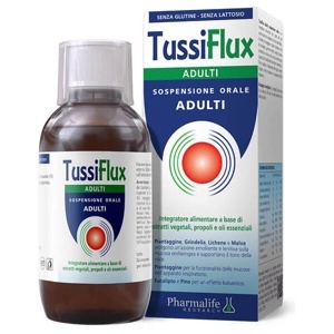 Tussiflux Adult – Hỗ trợ giảm ho, giảm đau rát họng cho người lớn