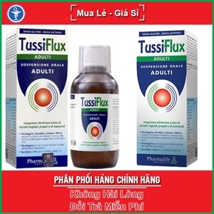 Tussiflux Adult – Hỗ trợ giảm ho, giảm đau rát họng cho người lớn