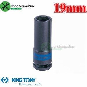 Tuýp 1/2" đen dài 19mm Kingtony 443519M