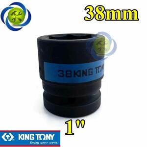 Tuýp 38mm loại 1 inch ngắn màu đen 6 cạnh Kingtony 853538M