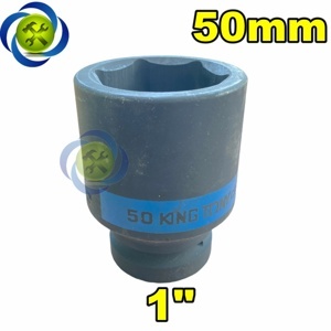 Tuýp 50mm 1 inch Kingtony 843550M loại dài 6 cạnh màu đen