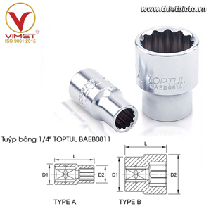 Tuýp bông ToptuI BAEB0811