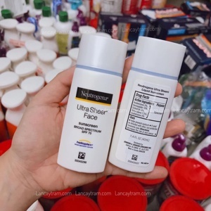 Tuýp chống nắng dạng nước Neutrogena Ultra Sheer Liquid Sunscreen Broad Spectrum SPF 70 - 40 ml