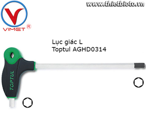 Tuýp chữ L hai đầu lục giác Toptul 3mm AGHD0314