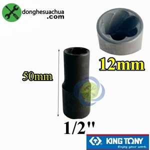 Tuýp đen lục giác 12mm Kingtony 305512M loại 3/8